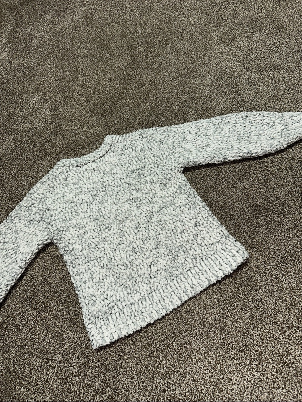 Cat & Jack Kids Chunky Knit Pullover - Light Gray - Picture 7 of 8